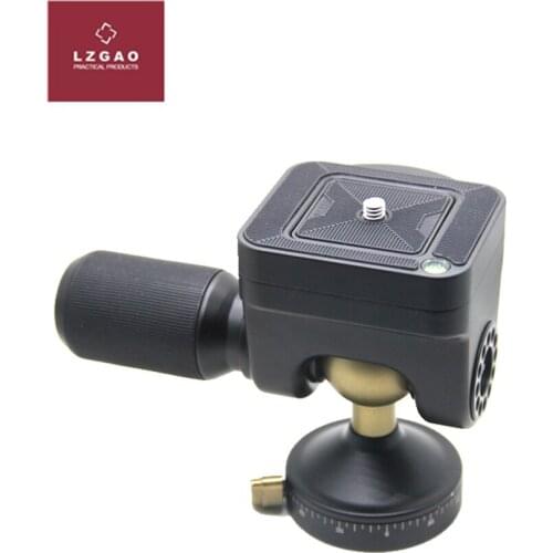 LZGAO M325 Tripod Ball Head Panoramic Ball Head Accessories Quick Release Disassembly System Camera BallHead for DSLR SLR Camera