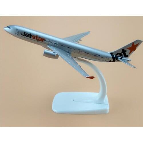 16cm Metal Australian Air Jetstar Airlines Airplane Model Airbus 330 A330 Airways Plane Model w Stand Aircraft