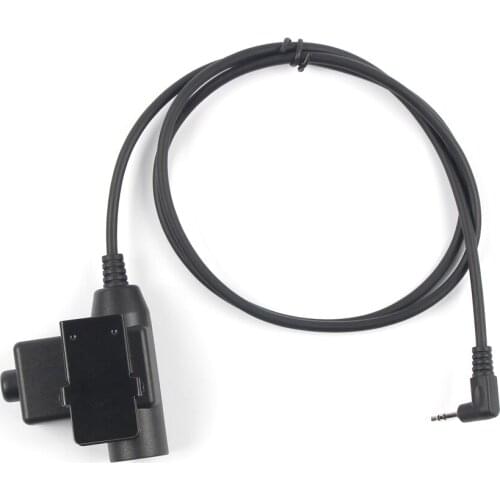 NEW U94 Tactical PTT for Original RAC TMC COMTAC Earmor Headset Hunting Military PTT for Motorola TALKABOUT Plug Headphone