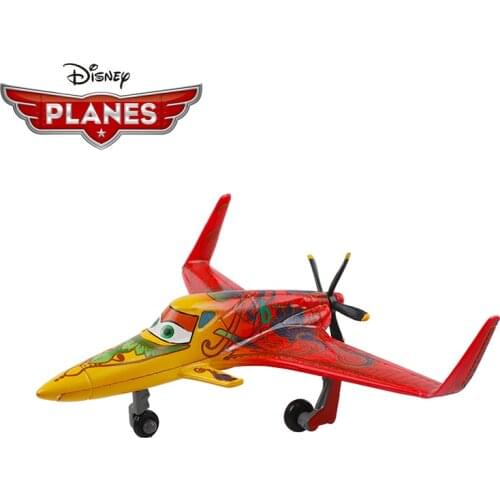 Original Disney Pixar Planes 2 No.6 IshanI 1:55 Diecast Metal Alloy Toy Plane Model Toy For Kids Boys Christmas Gift