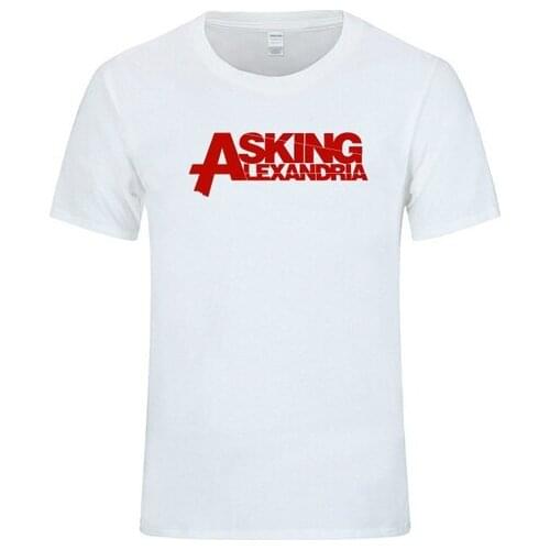 The Worlds Style Asking Alexandria Casual Fashion Short Sleeves Tees High Quality Comfortable Cotton T-Shirts Tops