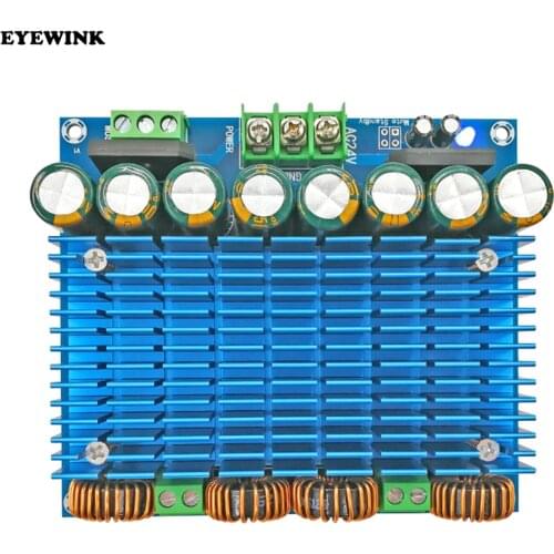 AC 24V Ultra High Power Digital Amplifier Module Stereo TDA8954TH Dual Chip 2x420W XH-M252 Digital Power Amplifier Board