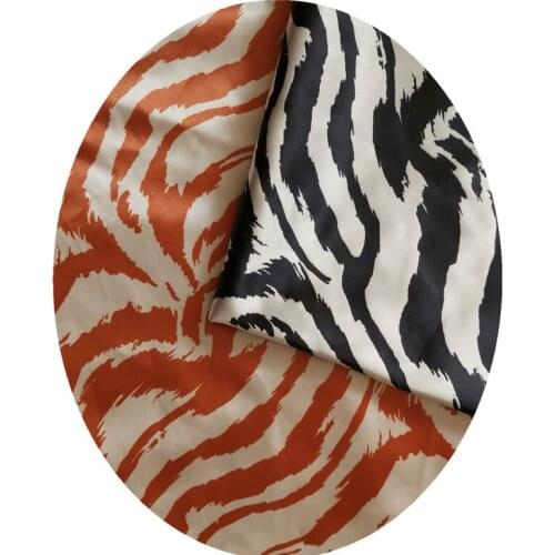 1.5m*1m Silk Satin Fabric Spot Zebra Print Leopard Print Fabric Satin Fabric by meter African Print Fabric