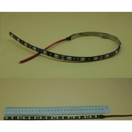 1Pcs 12V 30cm super bright LED Daytime Running light Waterproof 5050 SMD Car Auto Decorative Flexible 18 LED Strip Fog lamp