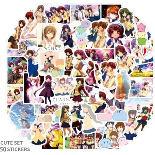 10/50PCS Cartoon Anime Dumpling Family Stickers for Skateboard Guitar Luggage Motorcycle Laptop Sticker 2021