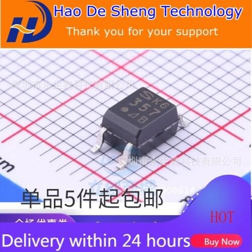 10PCS/LOT PC357N2J000F PC357 SOP-4 Photoelectric Coupler IC New Original In Stock
