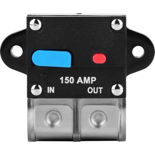 150A Circuit Breaker Automatic Reset Fuse Holder Inverter for Car Automotive Circuit Breaker