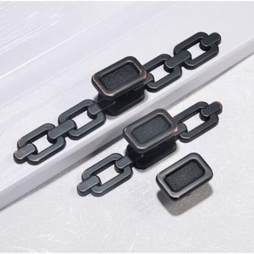 Retro Door Handles Bronze Kitchen Cabinet Knobs And Handles Furniture Metal Wardrobe Cupboard Handle Closet Drawer Knobs Pulls