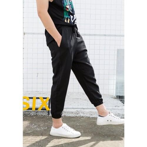 Узкие мужские брюки IKKB China At AliExpress