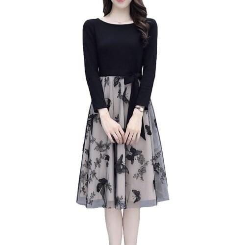 Fashionable Slim Women Dresses Elegant Spring New Fairy платье 2021 Temperament Lady Draw Back Show Thin Sexy dress OK795