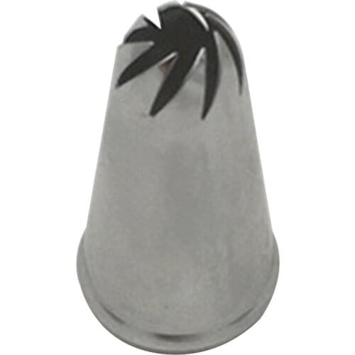 Star Icing Tip Close Star Piping Nozzle Cake Cream 8 Teeth Decoration Stainless Steel Icing Tips Cupcake Decorating Pastry Tools