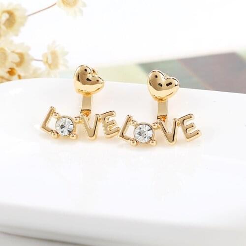 Женские золотые серьги NEIPO China At AliExpress