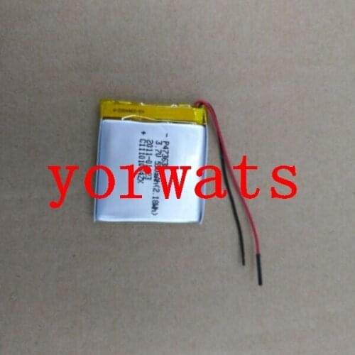 New Hot A Rechargeable Li-ion Cell 3.7V polymer lithium battery 473638 590mah micro camera MP3 Bluetooth headphone pedometer