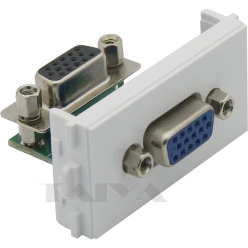 New style with more space VGA connector with angle side