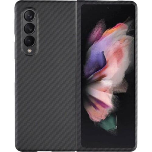 Unique High Quality Durable Special Material Carbon Fiber Phone CaseCompatible with Sam-sung Z Fold2 Shockproof