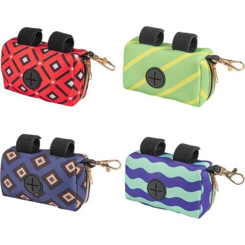 Protable Pet Waste Bag Carrier Dispenser For Dog Poop Bag Holder Garbage Bag Dispenser Case Dog Pet Waste Poop Bags Carrier