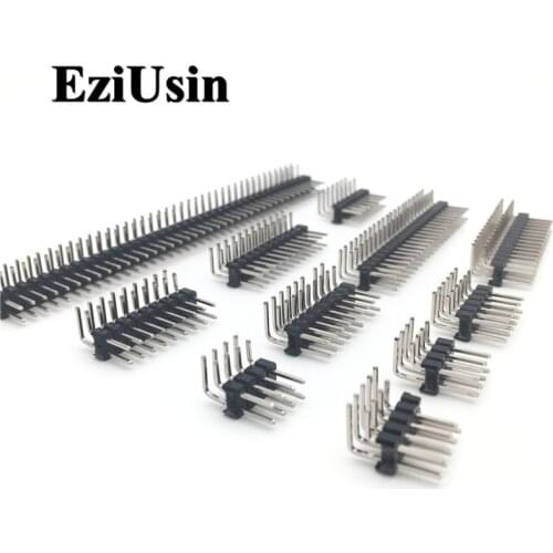 R/A 2.0mm 2.0 Double Row Right angle Male Breakaway PCB Board Pin Header Connector Pinheader 2*3p 4p 6p 8p 10p 20p 40p