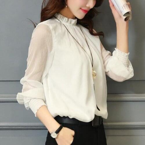 Rihschpiece Womens Chiffon Blouses