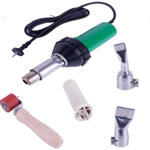 Hand Held Hot Air Welding Tool For plastic welding and repairs on trailer side curtains and marquees