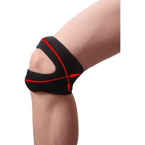 Patella Belt Sports Knee Pads Outdoor Basketball Mountaineering Riding Shock Absorption Compression Knee Pads Sports Kneepads