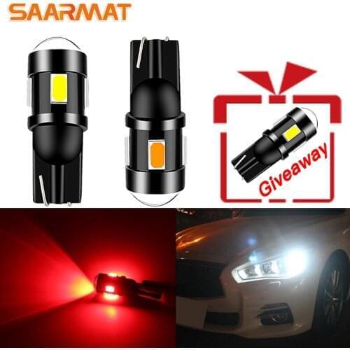 2 LED Bulb reading light The width light T10 W5W 6SMD For Infiniti M35 M37 EX37 qx56 EX35 FX35 FX37 FX50 m37 FX45 LX570 I30