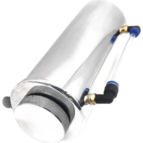 Universal Aluminum 500ml Car Radiator Water Coolant Cooler Tank Coolant Catch Bottle Overflow Reservoir Heatsink