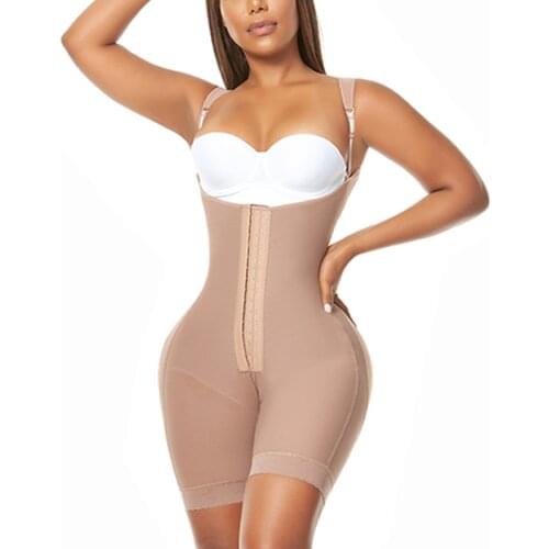 Bodysuits For Women Charming Curves Full Body Shape Wear Open Bust Tummy Control