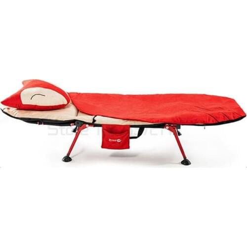 Household portable folding bed office portable installation free recliner single easy bed