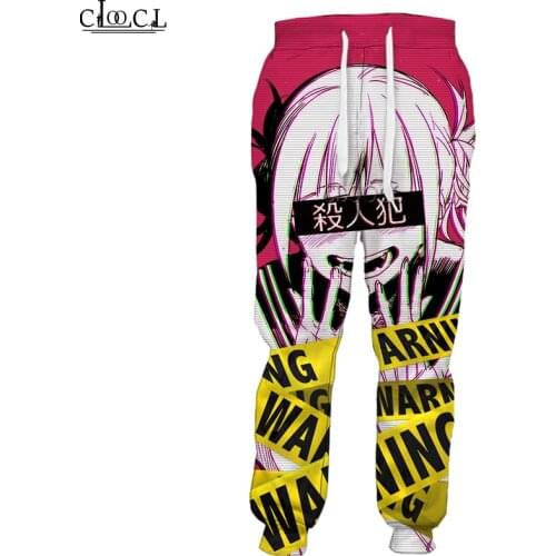 CLOOCL Anime Girl Sexy My Hero Academia Ahegao Manga New Men Women Sport Trousers 3D Print Fashion Hot Selling Men Hip Hop Pants