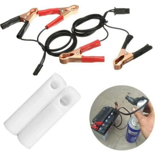 Hot Car Fuel System Cleaning Set Fuel Injector Flush Cleaner Adapter Cleaning Tool Set Car Nozzle Kit Cleaning Tool Kit Set