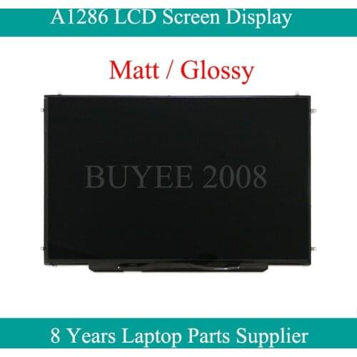Laptop Genuine 15.4” Glossy Matt A1286 LCD Display For Macbook Pro 15” A1286 LCD Screen Panel LP154WP3 Tested Working