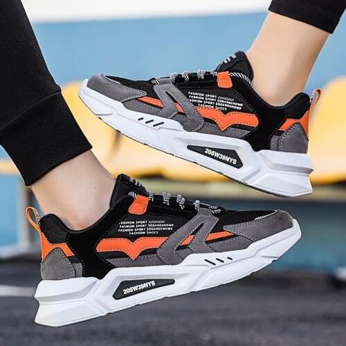Nine o'clock New Men Sneakers Trendy Outdoor Running Shoes Quality Walking Male Sport Footwear 2021 Mesh Breathable Hard-wearing