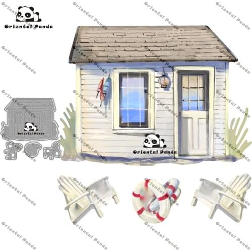 New Dies 2020 Camper Van Metal summer house Dies diy Dies photo album cutting die Scg new die for cuttinrapbooking Stecil 2021