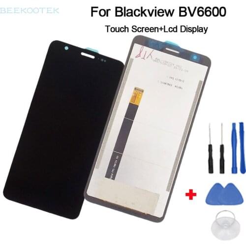 New Original Blackview BV6600 LCD Display + Touch Screen Digitizer accessory For Blackview BV6600 5.7inch Android 10 Smartphone