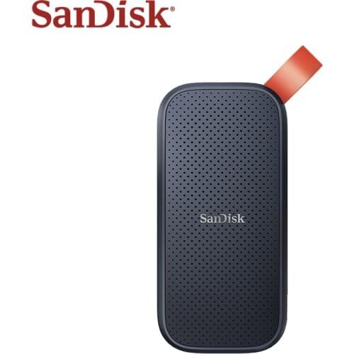Original SanDisk Portable SSD E30 480GB 1TB 2TB USB 3.2 Gen 2 Type C External Solid State Drive High Speed Storage Disk For PC