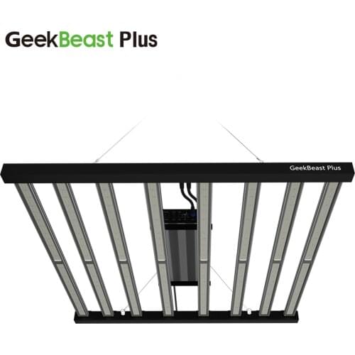 Average PPFD lm301h led grow light 8 bars geekbeast plus growlights for 5x5 tent indoor grow Aria