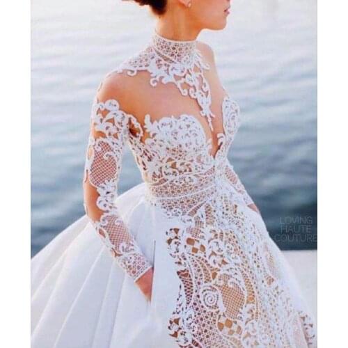 SYJ-51543 embroidered tulle fabric french cord lace Nigerian fabrics for wedding dress