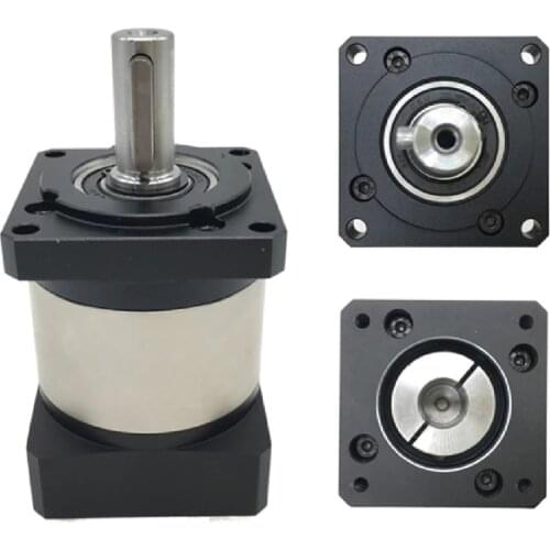High Precision! Ratio 7:1 NEMA 23 Planetary Gearbox 7 acrmin Planetary Reducer for NEMA23 57mm Stepper Motor Mask machine