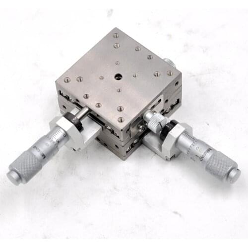 Japan SURUGA BSS16-50A two-dimensional XY axis manual precision optical displacement platform stainless steel