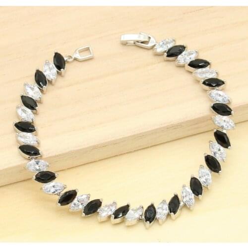 Green Red White Zircon Silver Bracelet for Women Gift Jewelry $4.99 Inventory Clearance Each Color Only 1pcs