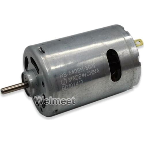 1pcs For MABUCHI RS-540SH-8022 DC7.4V 20800RPM High Speed Large Torque Carbon Brush Motor for Electric Drill Tool Toy Car Boat