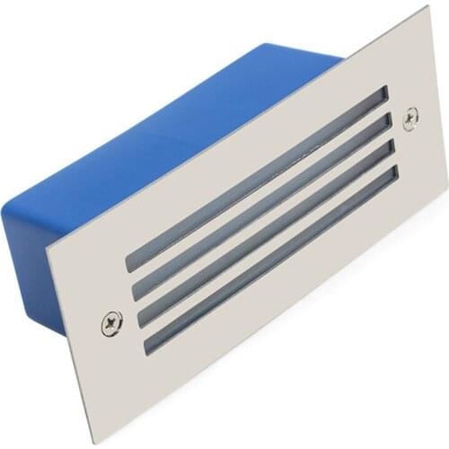 3w waterproof step light led outdoor deck wall recessed foot stair nosing light for cinema