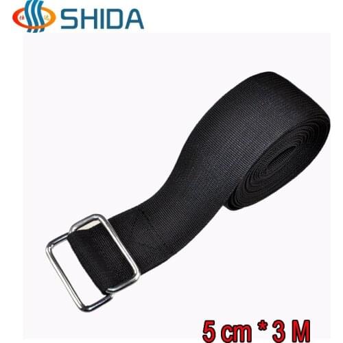 5pcs 5cm*3meters Strong Polyester Metal Buckle ratchet Tie Down Quick Lock Strap Luggage Cargo lashing Belt Free Shipping
