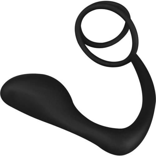 EXVOID Anal Plug Erotic Toy Double Penis Ring Adult Sex Toys For Man Male Prostate Massager Cockring Silicone Butt Plug For Men