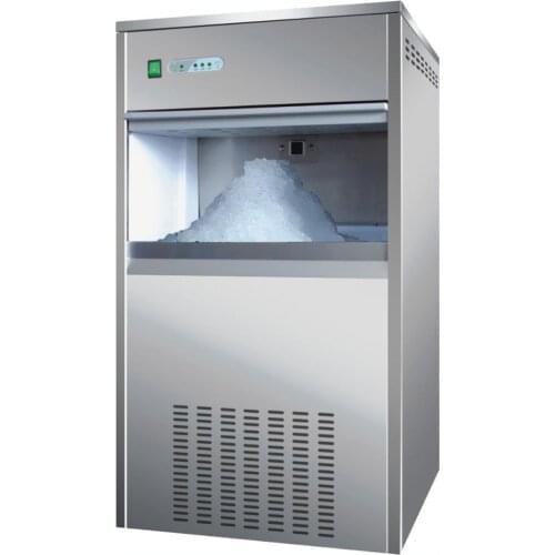 Commercial Snow Flake Ice Maker Making Machine 100KG/24h 40KG Storage Capacity H