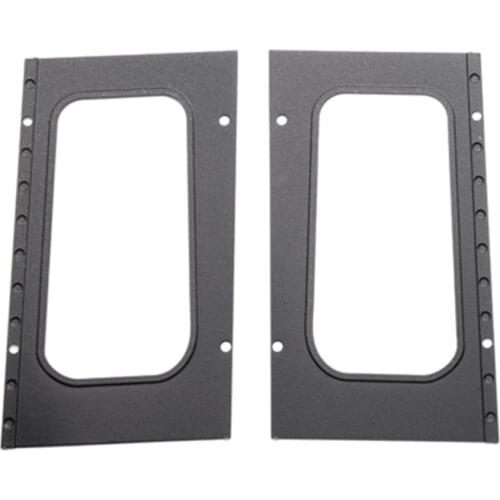 GRC Metal Decorative Plate On Both Sides Of The Rear Baffle Simulation Rivet Metal Sticker For 1/10 RC Car TRX-4 Defender