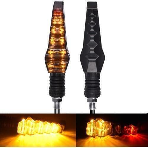 Motorcycle Turn Signals Light Flasher Flowing Water Blinker Lights For Suzuki Bandit 650S B-KING BURGMAN 400 GT250 GT550