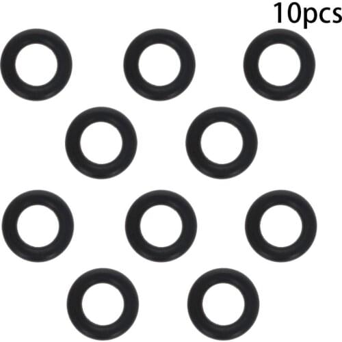 Othmro 10PCS OD 12.4mm-54mm 2.65mm Thickness Black Nitrile Rubber Oil Seal NBR Sealing O Rings Washers Gaskets