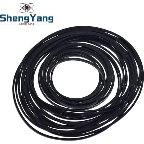 1pack Mix Cassette Tape Replacement Rubber CD DVD Cassette Tape Recorder Turntable Strap Belt For CD-ROM Video Machines 1*1mm