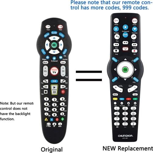 Replacement Remote Control for Verizon Fios TV/DVR STB RC2655001/7/01B VZ P265v1 VZP265v5 RC1445302 VZP265V2RC Controller